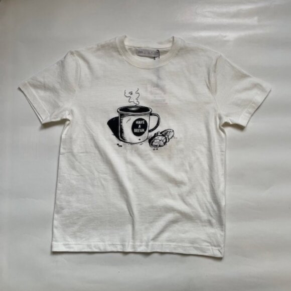 ZARA BOYS CREW NECK PRINTED TEE NWT SIZE 8 - Picture 1 of 2